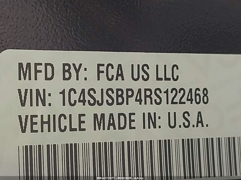 2024 Jeep Wagoneer - 1C4SJSBP4RS122468