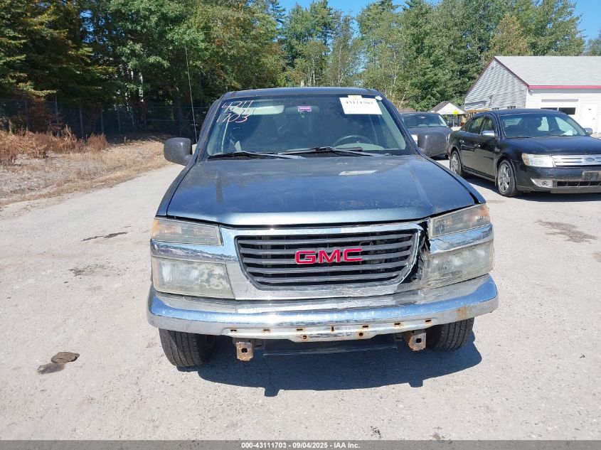 2006 GMC Canyon Sl VIN: 1GTCS148968309814 Lot: 43111703