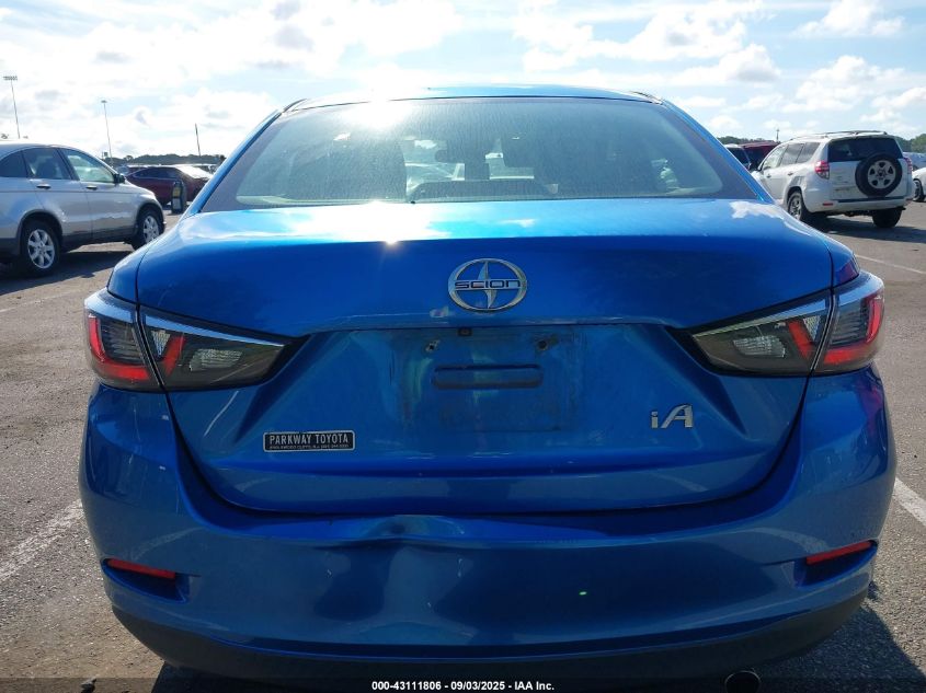 2016 Scion Ia VIN: 3MYDLBZV4GY119786 Lot: 43111806