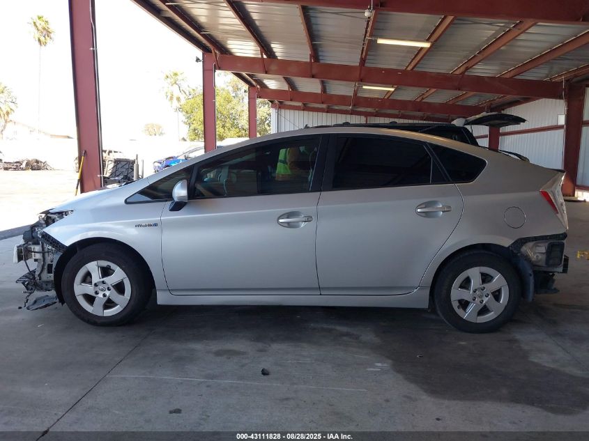 2011 Toyota Prius Two VIN: JTDKN3DU8B0269729 Lot: 43111828