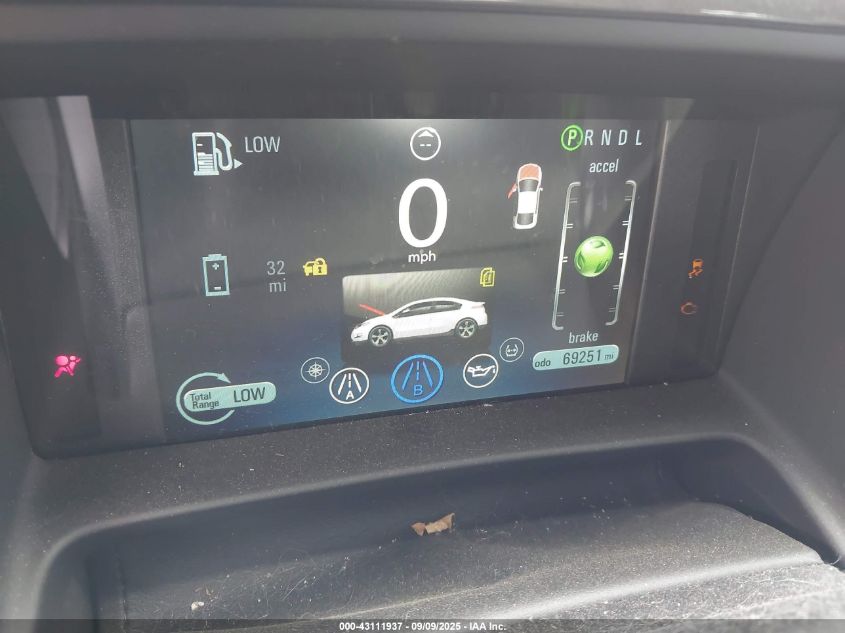 2014 Chevrolet Volt VIN: 1G1RF6E44EU136757 Lot: 43111937