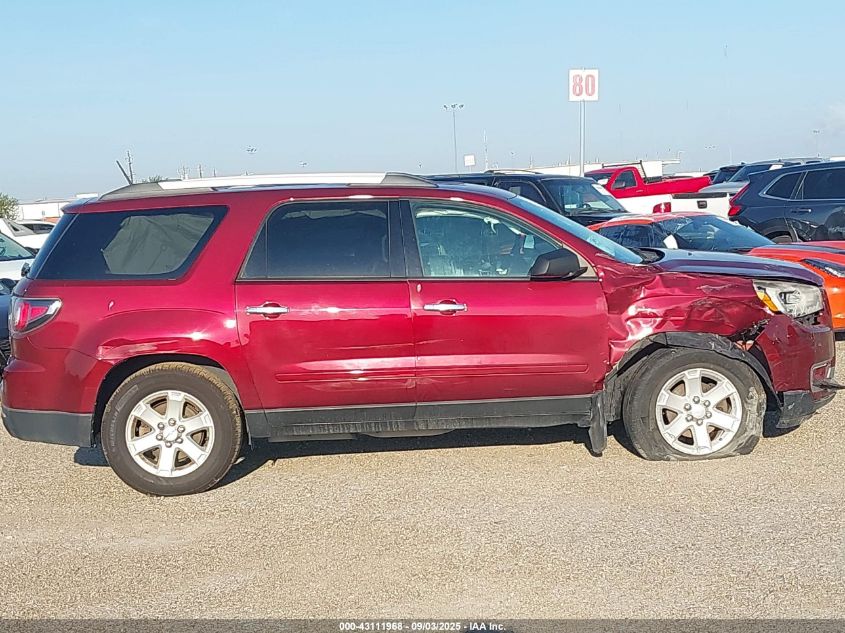 2016 GMC Acadia Sle-1 VIN: 1GKKRNED9GJ212699 Lot: 43111968