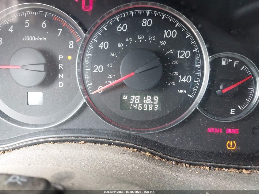 2009 Subaru Outback 2.5I VIN: 4S4BP61C497320812 Lot: 43112063