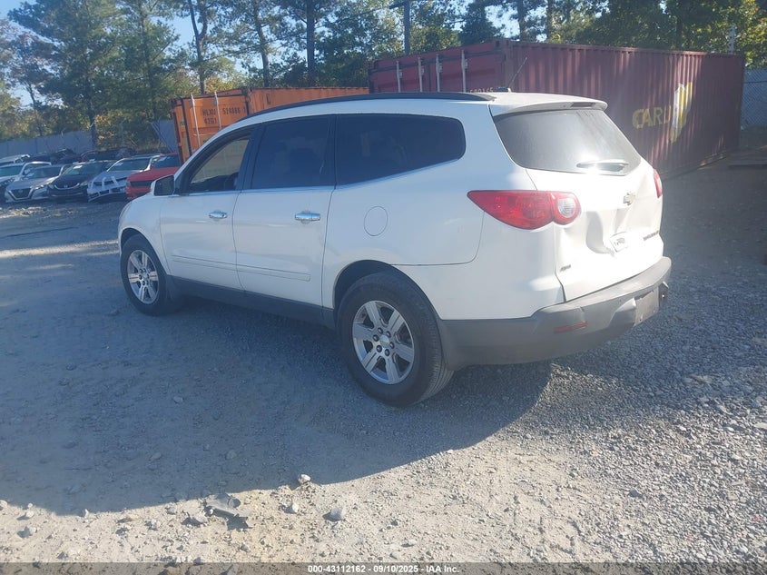 Vin: 1gnkvjed1cj150104, lot: 43606455, chevrolet traverse 2lt 20123