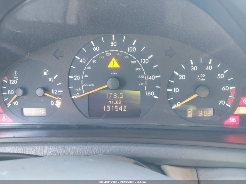 2002 Mercedes-Benz Clk 320 VIN: WDBLK65GX2T114894 Lot: 43112187