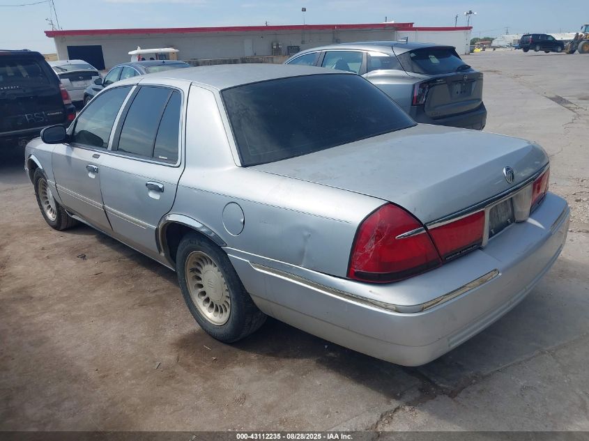 2000 Mercury Grand Marquis Ls silver sedan gasoline 2MEFM75WXYX691330 photo #4