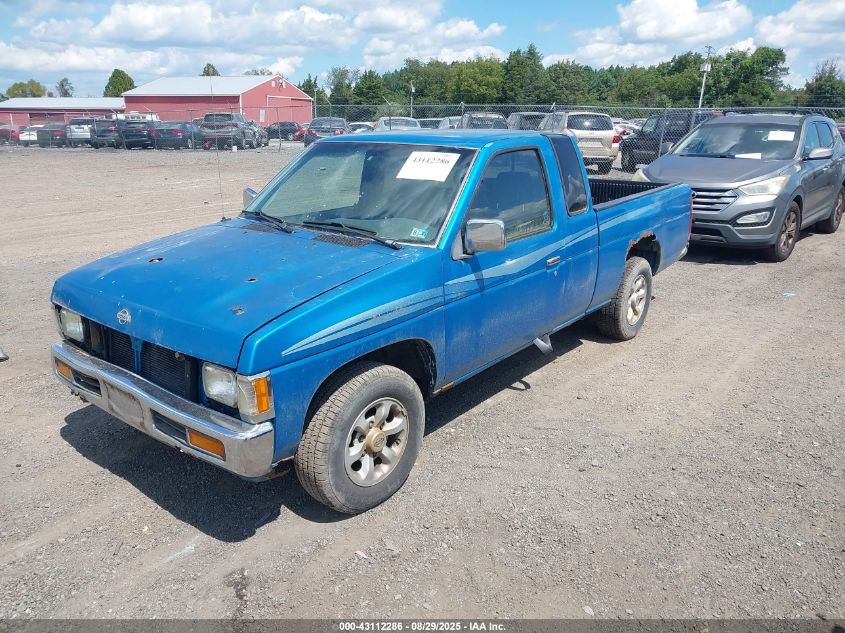 1996 Nissan Truck King Cab Se/King Cab Xe blue pickup gasoline 1N6SD16S9TC348794 photo #3