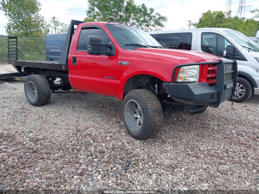 1FTSF31F61EB53014 2001 Ford F350 Srw Super Duty auction photo 1