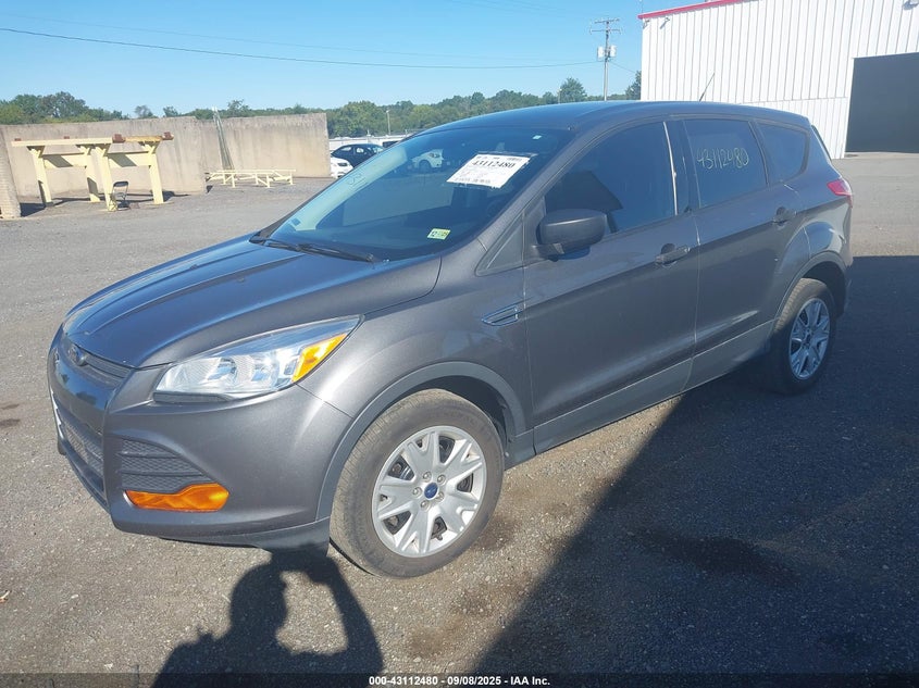 Vin: 1fmcu0f75eud94029, lot: 43606790, ford escape s 20142