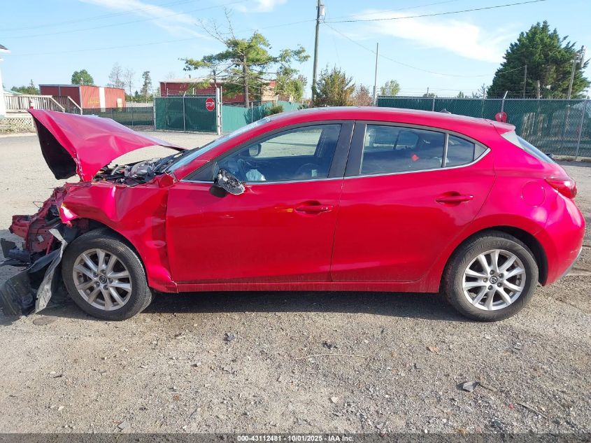 2016 Mazda Mazda3 I Touring VIN: JM1BM1L73G1327346 Lot: 43112481
