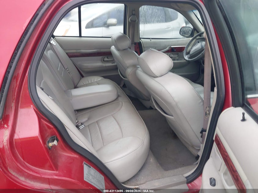 2000 Mercury Grand Marquis Ls VIN: 2MEFM75W3YX690374 Lot: 43112495