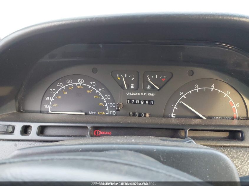 1992 Saturn Sl VIN: 1G8ZF5490NZ221879 Lot: 43112531