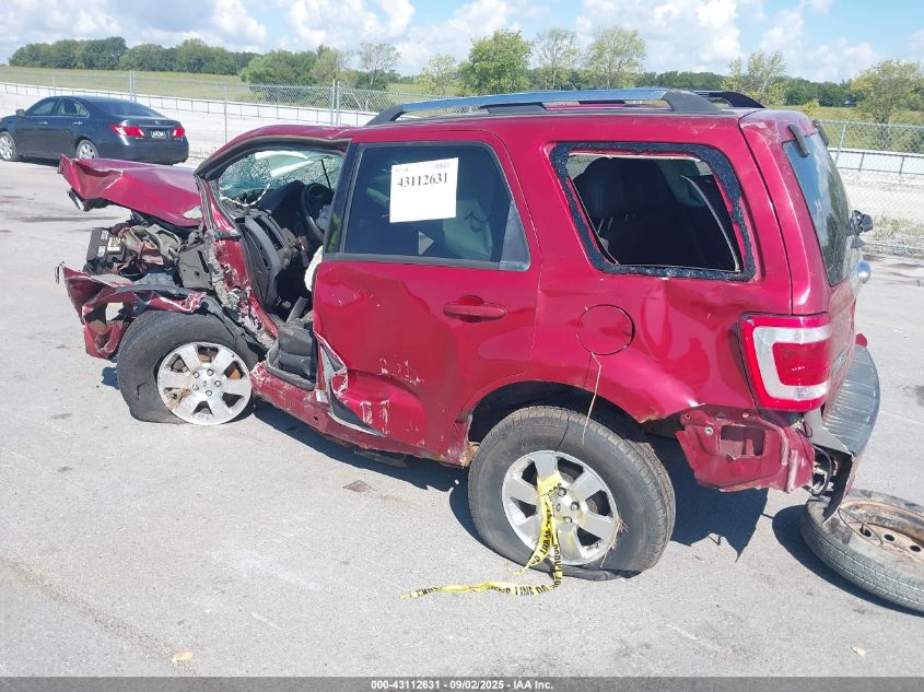 2012 Ford Escape Limited VIN: 1FMCU9EG0CKB53932 Lot: 43112631