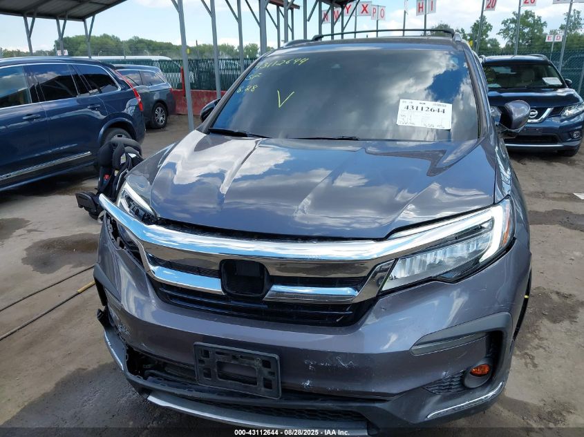 2019 Honda Pilot Touring VIN: 5FNYF6H9XKB002530 Lot: 43112644