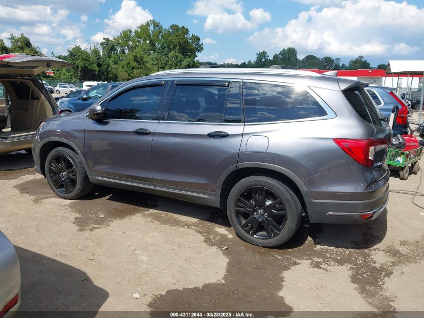 2019 Honda Pilot Touring VIN: 5FNYF6H9XKB002530 Lot: 43112644