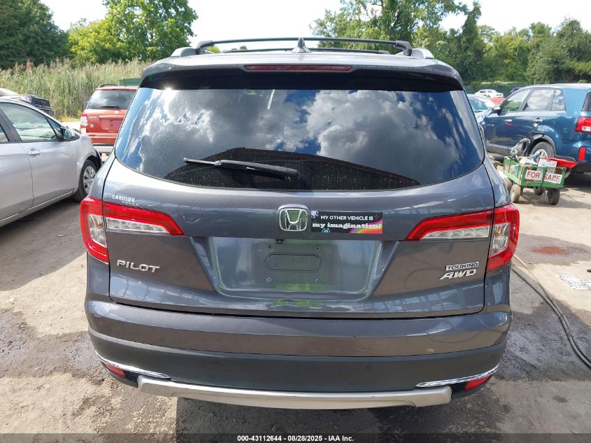 2019 Honda Pilot Touring VIN: 5FNYF6H9XKB002530 Lot: 43112644