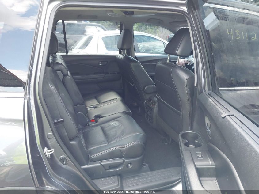 2019 Honda Pilot Touring VIN: 5FNYF6H9XKB002530 Lot: 43112644