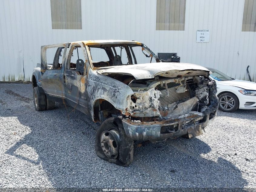 2007 Ford F-350 Lariat/Xl/Xlt VIN: 1FTWW33P17EA78724 Lot: 43112669