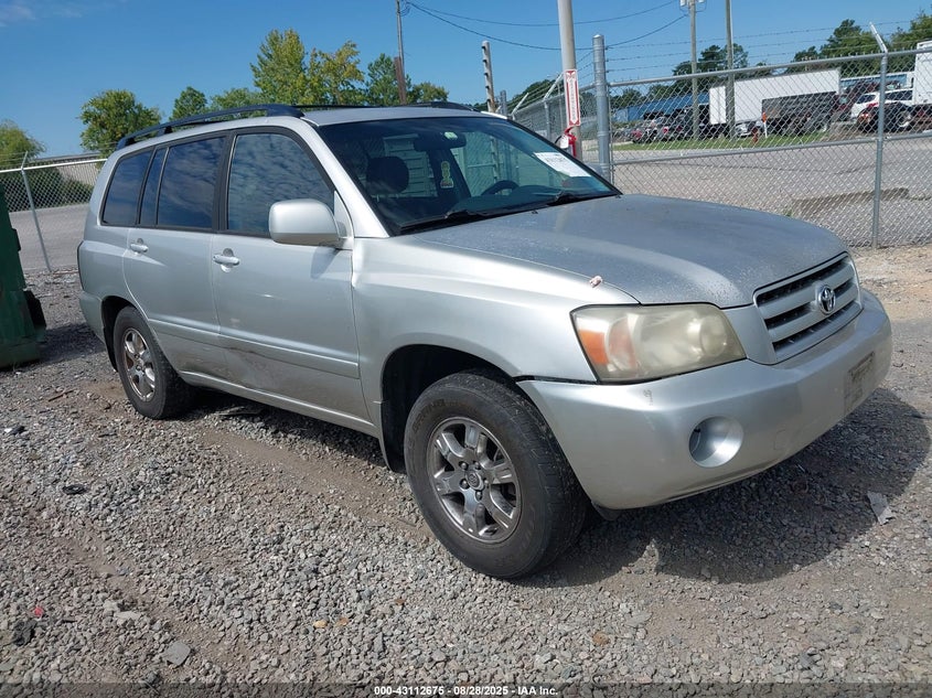 JTEDP21A360122033 2006 Toyota Highlander V6 auction photo 1