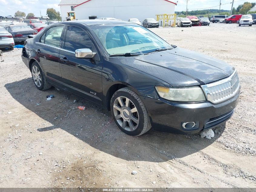2009 Lincoln Mkz black sedan gasoline 3LNHM28T59R620031 photo #1