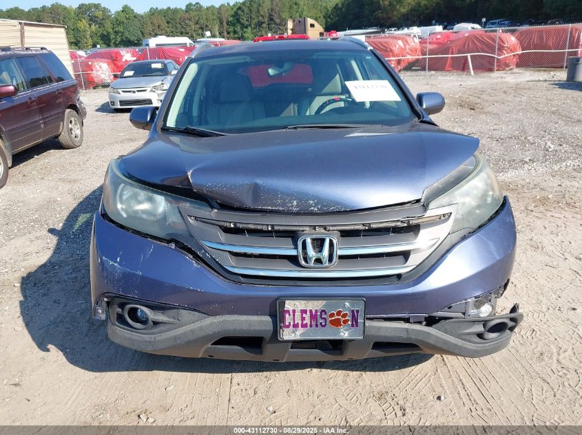 2013 Honda Cr-V Ex-L VIN: 2HKRM4H7XDH676470 Lot: 43112730