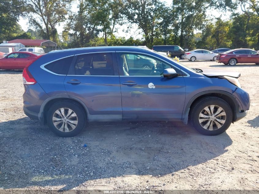 2013 Honda Cr-V Ex-L VIN: 2HKRM4H7XDH676470 Lot: 43112730