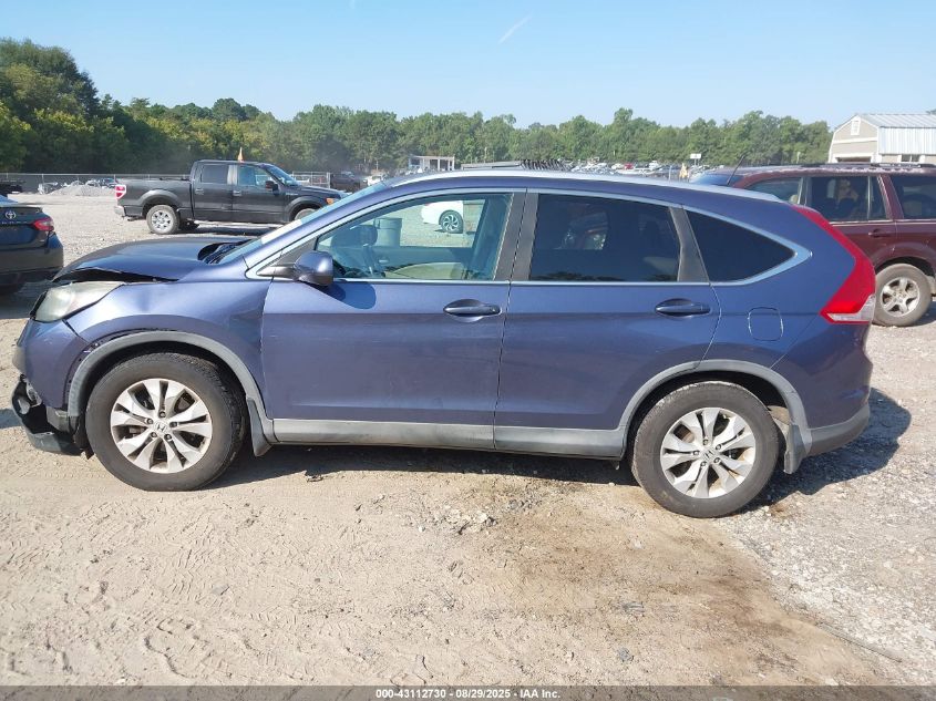 2013 Honda Cr-V Ex-L VIN: 2HKRM4H7XDH676470 Lot: 43112730
