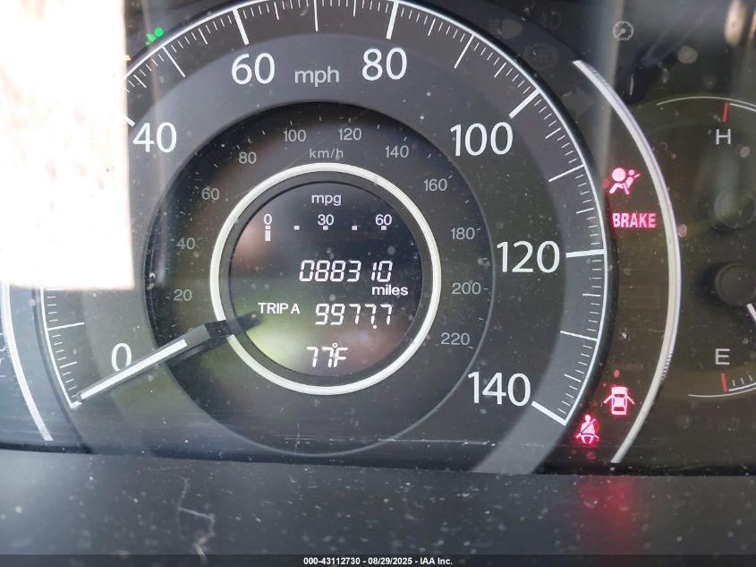 2013 Honda Cr-V Ex-L VIN: 2HKRM4H7XDH676470 Lot: 43112730