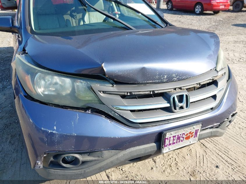 2013 Honda Cr-V Ex-L VIN: 2HKRM4H7XDH676470 Lot: 43112730