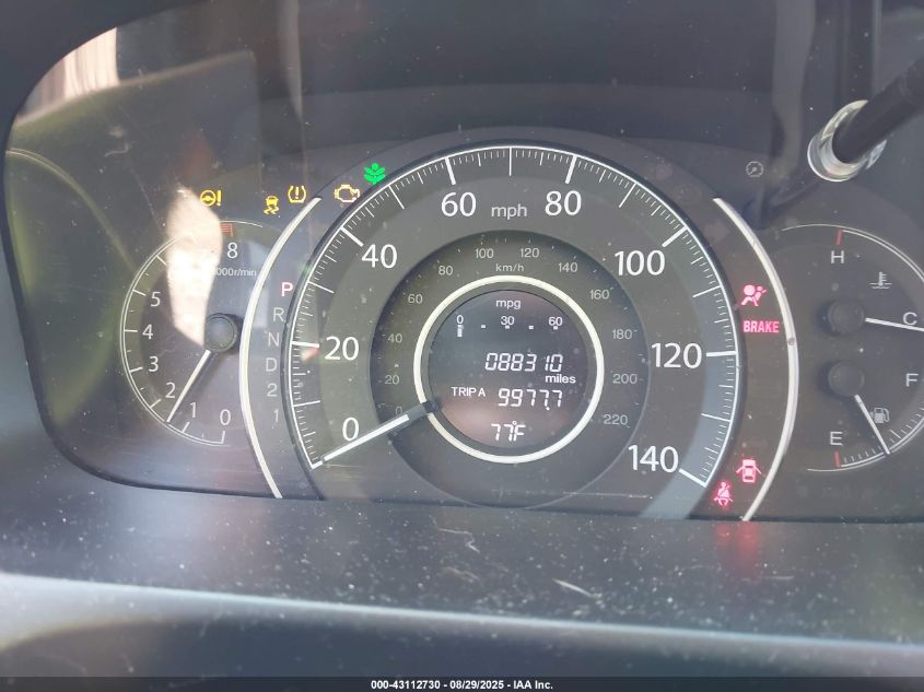 2013 Honda Cr-V Ex-L VIN: 2HKRM4H7XDH676470 Lot: 43112730