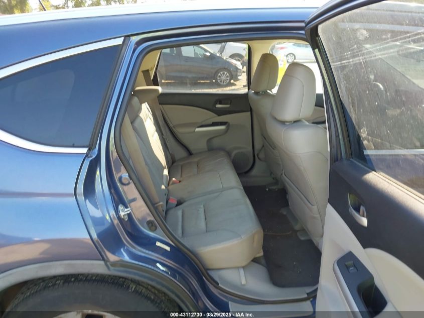 2013 Honda Cr-V Ex-L VIN: 2HKRM4H7XDH676470 Lot: 43112730