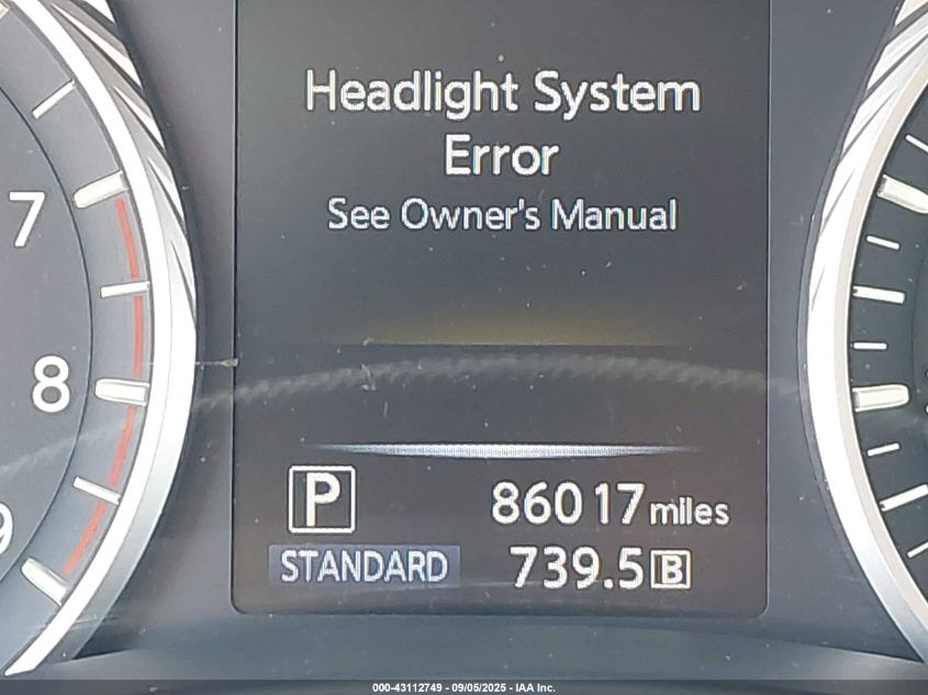 2018 Infiniti Q50 3.0T Luxe VIN: JN1EV7AP1JM350259 Lot: 43112749