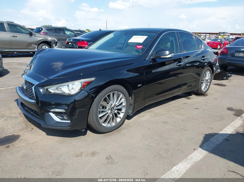 JN1EV7AP1JM350259 2018 INFINITI Q50 photo no. 2