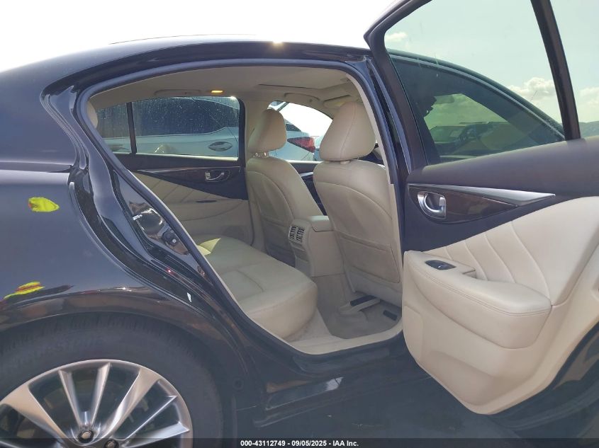 2018 Infiniti Q50 3.0T Luxe VIN: JN1EV7AP1JM350259 Lot: 43112749