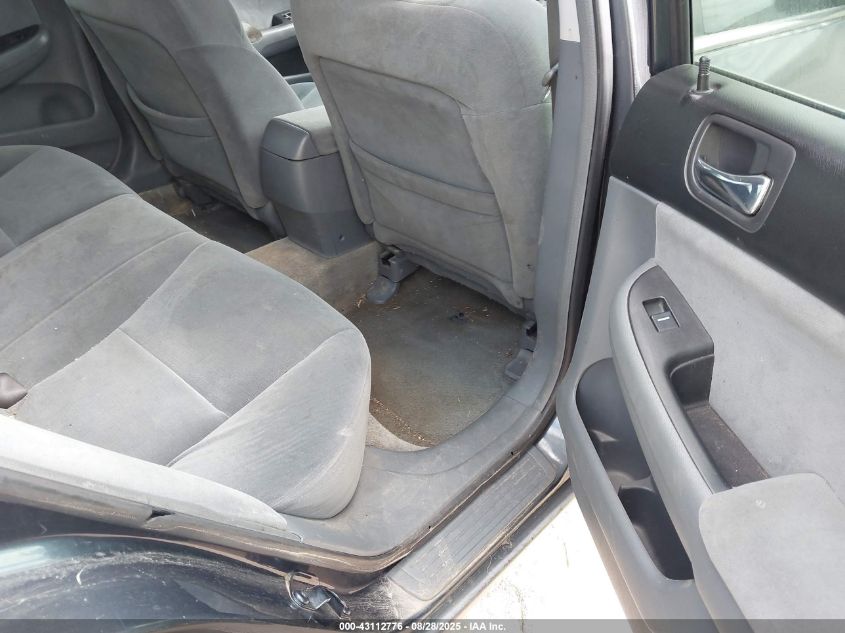 2006 Honda Accord 2.4 Lx VIN: 3HGCM56476G703433 Lot: 43112776