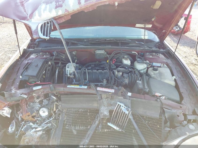 1997 Buick Park Avenue VIN: 1G4CW52K2V4613658 Lot: 43112803