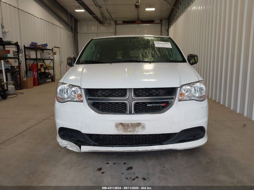 2017 Dodge Grand Caravan Se VIN: 2C4RDGBG1HR618914 Lot: 43112834