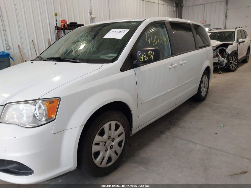 2017 Dodge Grand Caravan Se VIN: 2C4RDGBG1HR618914 Lot: 43112834