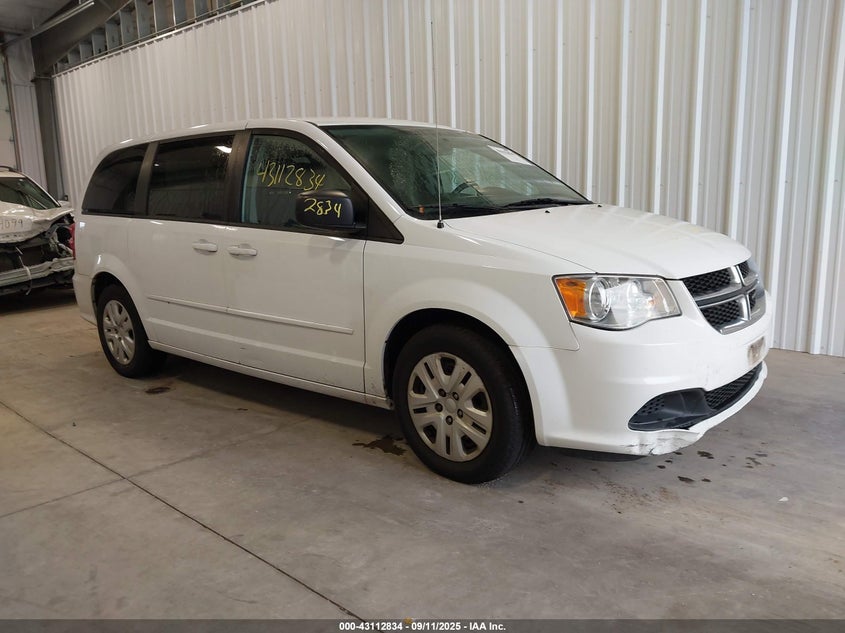 Vin: , lot: 43607144, dodge grand caravan se 2017 img_1