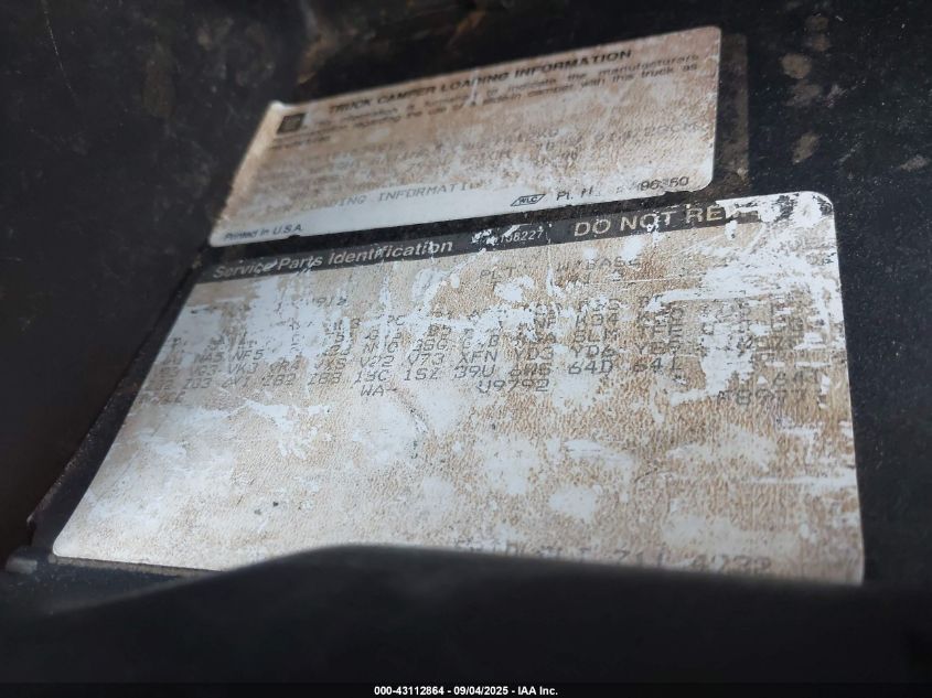 1995 GMC Sierra C1500 VIN: 2GTEC19K1S1534915 Lot: 43112864