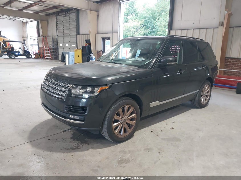 Vin: salgs2dfxda102157, lot: 43607189, land rover range rover hse 20132