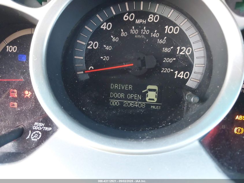 2007 Toyota Highlander Hybrid VIN: JTEEW21A570047277 Lot: 43112921