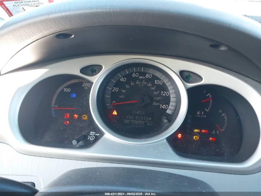 2007 Toyota Highlander Hybrid VIN: JTEEW21A570047277 Lot: 43112921