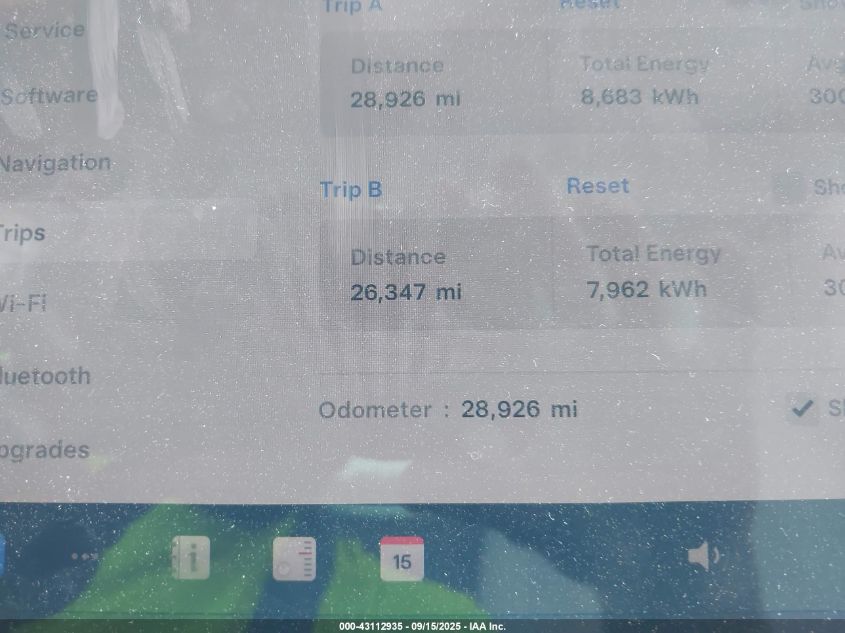 2024 Tesla Model Y Long Range Dual Motor All-Wheel Drive VIN: 7SAYGDEE3RA249918 Lot: 43112935