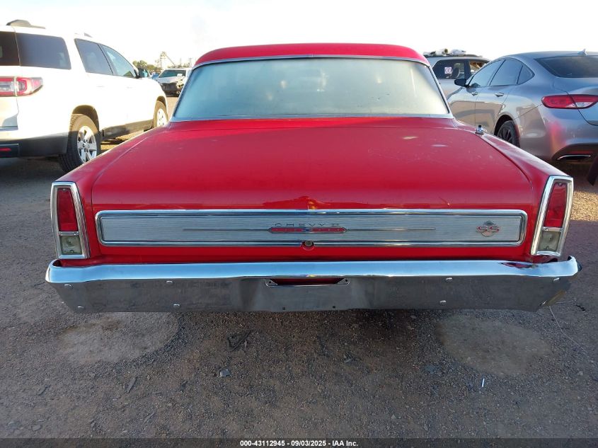 1966 Chevrolet Nova VIN: 118376N145875 Lot: 43112945