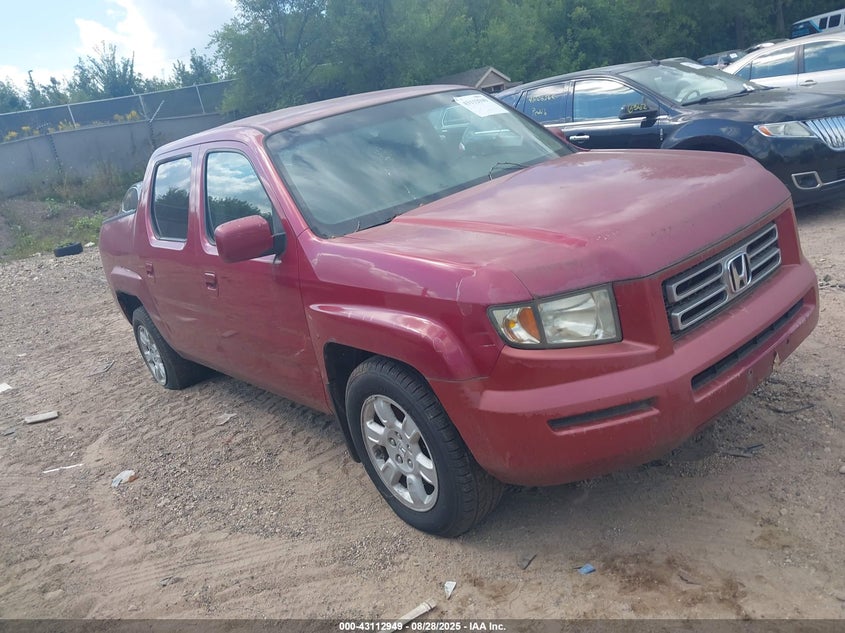 2HJYK16406H538937 2006 Honda Ridgeline Rts auction photo 1