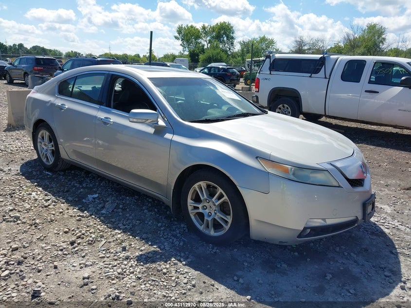 2009 Acura Tl 3.5 silver sedan gasoline 19UUA86559A010273 photo #1