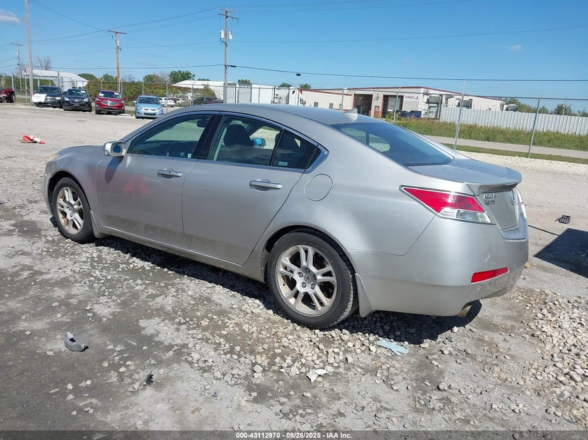 2009 Acura Tl 3.5 silver sedan gasoline 19UUA86559A010273 photo #4