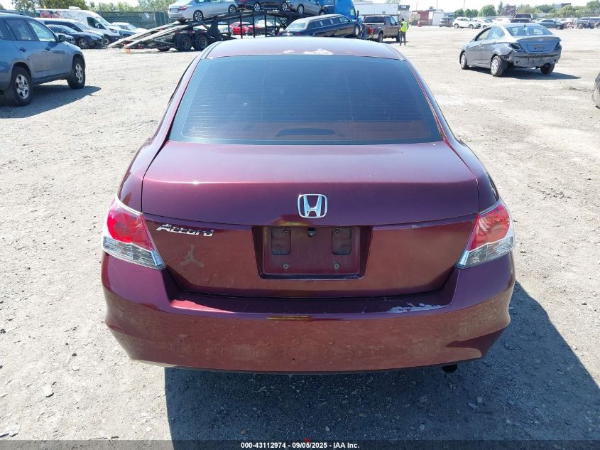 2009 Honda Accord 2.4 Lx-P VIN: 1HGCP26439A136341 Lot: 43112974