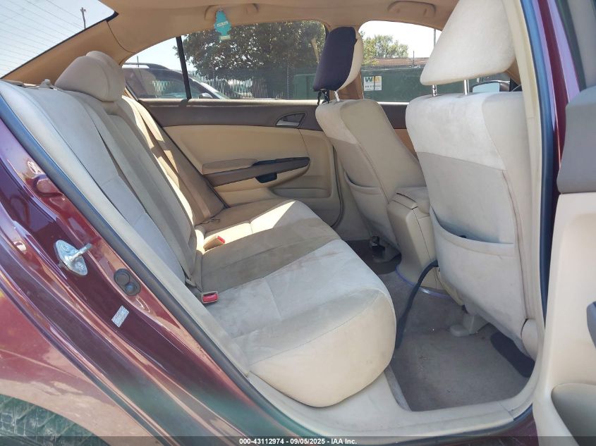 2009 Honda Accord 2.4 Lx-P VIN: 1HGCP26439A136341 Lot: 43112974